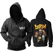 Resim GALASHOP Lordi Hoodie Finland Metal Fermuarlı Kapşonlu 