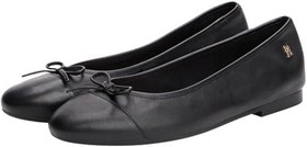 Resim Tommy Hilfiger Deri Baletin Ayakkabı, FW0FW08759BDS 