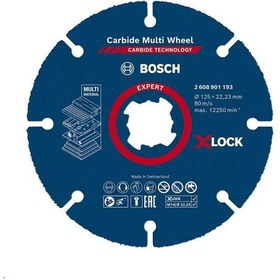 Resim Bosch Carpide Multi Whell Taşlama İçin Ahşap Kesme Diski 125 Mm Elmas Uçlu 