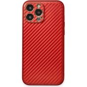 Resim 13 Kılıf Coco Karbon Silikon - KIRMIZI-(5796) 