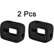 Resim E2013-2-gopro Hero 8 Için Windslayer Siyah Cam Rüzgar Köpük Kapak Rüzgar Gürültü Azaltma Rüzgar Geçirmez Kılıf Go Pro 8 Kamera Aksesuarları 