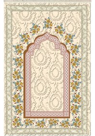 Resim Dijital Baskılı, Yıkanabilir, Yumuşak Dokulu Çocuk Ve Yetişkin Seccade S-dot-sn-077 Bej 