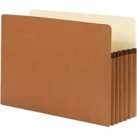 Resim AyrStore 100 Geri Dönüştürülmüş Dosya Çanta, Düz Kesimli Tab, 5 - 1/10,2 cm Expansion, Legal Boyut, Redrope, Kutu Başına 10 Adet (74206) 