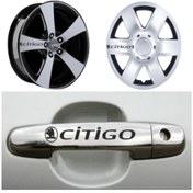 Resim Skoda Citigo Kapı Kolu Jant Sticker Yapıştırma 8 Ad 
