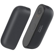 Resim Jf308 2'si 1 Arada Bölünebilir Mini Taşınabilir Kış Elektrikli El Isıtıcı Güç Bankası - Siyah 