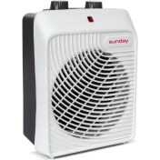 Resim SUNDAY Fanlı Isıtıcı Kare Kutu Fan Fanlı Isıtıcı Sıcak - Soğuk 2000W Termostatlı 