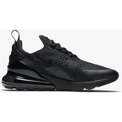 Resim Nike Air Max 270 Ah8050-00005 Siyah Erkek Sneaker Dar Kalıp Siyah - Siyah 