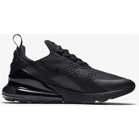Resim Nike Air Max 270 Ah8050-00005 Siyah Erkek Sneaker Dar Kalıp Siyah - Siyah 