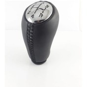 Resim Renault Clio 4 Deri Vites Topuzu Siyah Dikisli 8200079112 358946922 