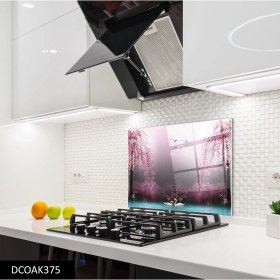 Resim Olinpa Cam Ocak Arkası Koruyucu | Kuğu 