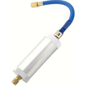 Resim Xuweiwei Mavi Klima Araba Yag Dolum Aracı R12 R134a 2oz 1 4 Motor Yagı Sogutucu Dolum Tupu Otomobil Parcaları 