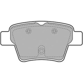 Resim Peugeot 207 1.4 2006-2019 Delphi Arka Fren Balatası 