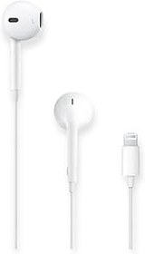 Resim İphone Kulaklık, Apple ile Uyumlu EarPods Mikrofonlu Kablolu Stereo Lightning Konnektörlü Torima YD21, Beyaz 