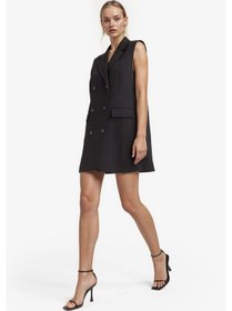 Resim Defacto Tailored Fit Kolsuz Mini Elbise D4186AX24AU Siyah 