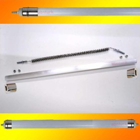 Resim abnturk Cam ve Tel Birlikte 2500W Resistans Tel + 55cm Cam Kumtel Ecoray İnfrared Isıtıcı Filament Buzlu Cam 