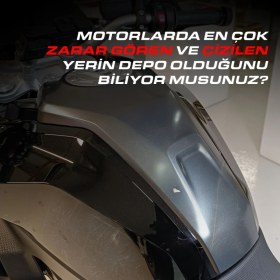 Resim Grippatch CF-250/NK İLE UYUMLU DEPO VE DEPO KAPAĞI 6D KARBON KAYDIRMAZ TANK PAD CFDKS01 