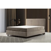 Resim 120x200 Safir Baza Başlık Pedsiz Yatak Seti 