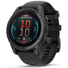 Resim Garmin Fenix E 47 MM Amoled Silikon Kayışlı Akıllı Saat (Distribütör Garantili) 