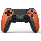 Resim Km048 Ps4 Kablosuz Oyun Kolu 4.0 Kablosuz Denetleyici Turuncu 