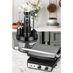 Resim Goldmaster Premium Inox Elektrikli Mutfak Çeyiz Seti 4 Lü Evlilik Paketi 