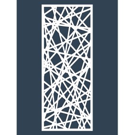 Resim Liar Ahşap Seperatör (Paravan) - KSP-212 - (18 mm) - (85 cm x 210 cm) - (Beyaz) 