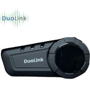 Resim DuoLink X06 Pro İnterkom Bluetooth 6 Kişi Grup Motosiklet Kulaklık Müzik Paylaşımı Kask Intercom Sesli Yanıt 