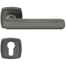 Resim Hafele Kapı Kolu Seti Martin Barelli Antik Gümüş 