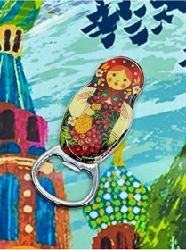 Resim Bjorn Buzdolabı Mıknatısı "matruşka", Şişe Açacağı 144374567 