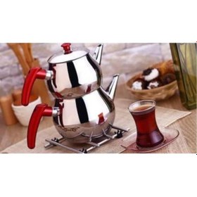 Resim Ecodem Çaydanlık Mini Boy Çift Kapak 