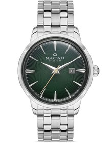 Resim Nacar KLASİK GÜMÜŞ ERKEK KOL SAATİ NC21-296986-ANSM 