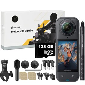 Resim Insta360 X5 Motorcycle Bundle (128GB Hafıza Kartı Dahil) 