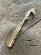 Resim SARI RENK AYAKKABI ÇEKECEĞİ PİRİNÇ AYAKKABI ÇEKECEK KERATA 23CM 