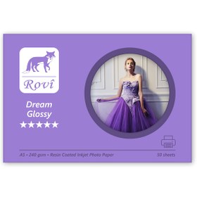 Resim Rovi Dream Parlak Fotoğraf Kağıdı 240Gsm 50Yp A5 