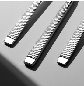 Resim Nehir Maria Sade 12 Kişilik 72 Parça Kutulu Çatal Kaşık Bıçak Takımı GÜmüş 