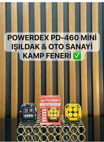 Resim Powerdex Pd 460 Cob Mini Şarjlı Kamp Lambası Manyetik Anahtarlı 