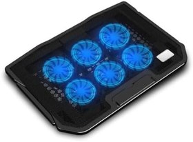 Resim DailyTech 15.6 inç 6 Fanlı Dizüstü Sessiz Laptop Soğutucu Standı 