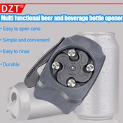 Resim İki Bir Arada Manuel Kesme Konserve Açacağı Bira, Buzlu Kahve, Soda, Konserve Şarap ve Kokteyller, Enerji İçecekleri Konserve Üstü Açacağı 8-19 Oz İçecek Kutuları İçin, Ev Bar Aracı 
