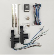 Resim 24volt Kumandasız Kapı Merkezi Kilit Motoru Seti 2 Kapı Kamyon Tır İçin 