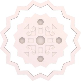 Resim Motifpiyer Tavan Spot Göbegi-Motifli-Modeller-Çokgen-54-Dış-Çitali 