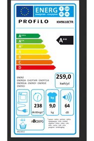Resim Profilo Çamşır Kurutma Makinesi 9 Kg Isı Pompalı KM9611CTR Uyumlu 