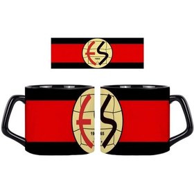 Resim Eskişehirspor Porselen Fincan Kupa Bardak 001 Beyaz 