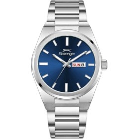 Resim Slazenger SL.09.2555.2.07 Çelik Kordon Çelik Kasa 10 Atm Suya Dayanıklı Metalik Renk Erkek Kol Saati 