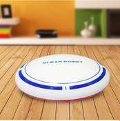 Resim 2 In 1 Şarj Edilebilir Zemin Süpürme Robotu Toz Toplayıcı Akıllı Otomatik İndüksiyon Zemin Süpürme Robotu Elektrikli Süpürge Beyaz 
