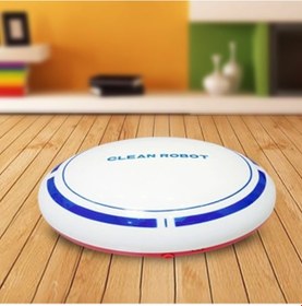 Resim 2 In 1 Şarj Edilebilir Zemin Süpürme Robotu Toz Toplayıcı Akıllı Otomatik İndüksiyon Zemin Süpürme Robotu Elektrikli Süpürge Beyaz 