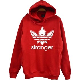 Resim Stonedfame Stranger Thıngs Baskılı Çocuk Sweatshirt 