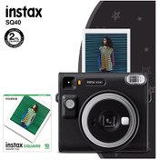 Resim Instax SQ40 Fotoğraf Makinesi + 10'lu Kare Film 