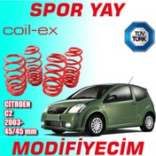 Resim Coil-Ex C2 2003 Sonrası 45-45Mm Alçaltma Spor Yay Helezon 