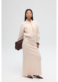 Resim Mai Collection Mai Studios Co. Nivra Pembe Uzun Triko Etek Pembe 