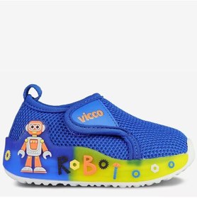 Resim Vicco Jeli İlk Adım Bebek Ortopedik Işıklı Çocuk Spor Ayakkabı Mavi 
