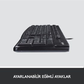 Resim Logitech K120 Usb Kablolu Klavye Türkçe -Outlet 